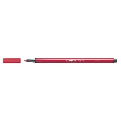 Flamaster STABILO PEN 68/50 ciemno czerwony Flamaster STABILO PEN 68/50 ciemno czerwony