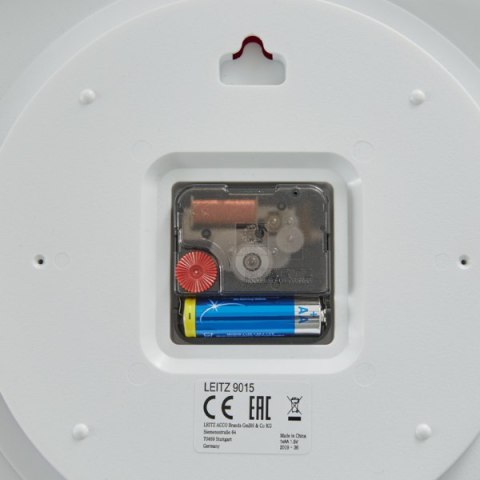 Zegar Leitz WOW, biały 90150001