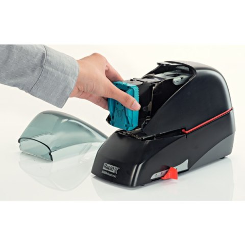 Zszywacz elektryczny Supreme 5080e czarny 80 kartek RAPID 20993410 Zszywacz elektryczny Supreme 5080e czarny 80 kartek RAPID 20993410