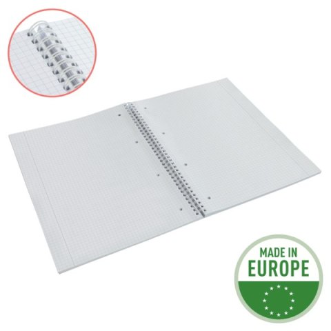 Kołonotatnik ColourBreeze A4, w kratkę, niebieski Esselte 628476