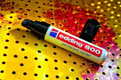 Marker E-800 EDDING niebieski końcówka ścięta