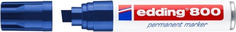 Marker E-800 EDDING niebieski końcówka ścięta
