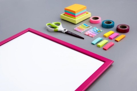 Zakładki indeksujące POST-IT (671/3), papier, 26x76mm, 3x100 kart., mix kolorów Zakładki indeksujące POST-IT (671/3), papier, 26x76mm, 3x100 kart., mix kolorów