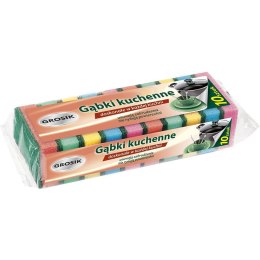 Zmywaki gąbka do zmywania (10 szt.) GROSIK 7931