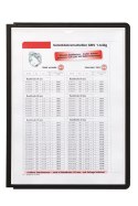 Panele prezentacyjne ramka czarna SHERPA 5606-01 DURABLE