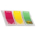 Zakładki indeksujące POST-IT_ (682-TODO), PP, 23,8x43,2mm, 3x20 kart., mix kolorów