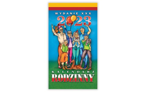 Kalendarz RODZINNY zdzierak 2026 (Z1) TELEGRAPH