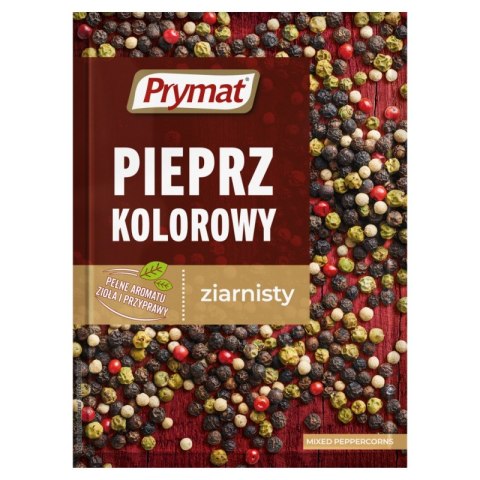 Pieprz kolorowy ziarnisty 15g PRYMAT