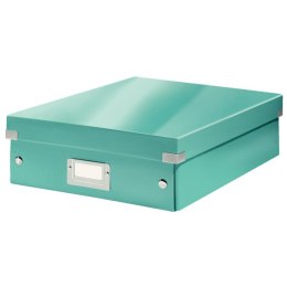 Pudełko z przegródkami LEITZ C&S duże turkusowe 60580051 .