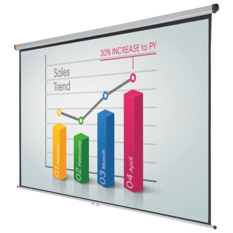 Ekran projekcyjny ścienny NOBO 16:10 240x60cm 1902394W