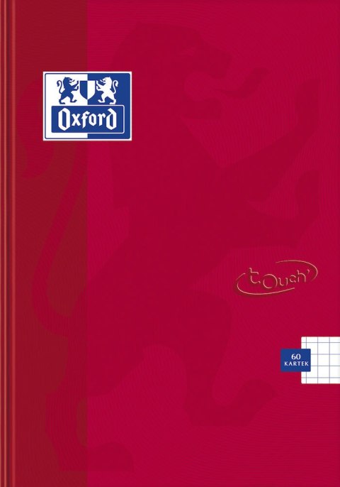 Brulion A5 96 kartek, TOUCH linia z marginesem OXFORD 400091176 Brulion A5 96 kartek, TOUCH linia z marginesem OXFORD 400091176