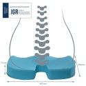 Ortopedyczna poduszka na krzesło Leitz Ergo Cosy, niebieska 52840061