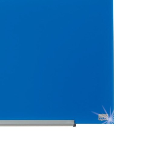 Szklana tablica Nobo Impression Pro 680x380mm, niebieska