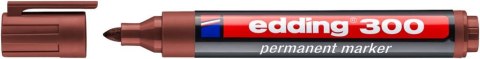 Marker-foliop.300 brązowy EDDING końcówka okrągła