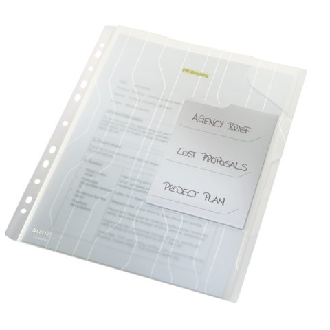 Folder LEITZ Combifile z przekładkami biały folia (3szt) 47290003 Folder LEITZ Combifile z przekładkami biały folia (3szt) 47290003
