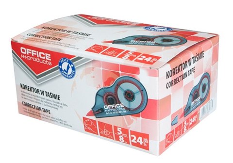 Korektor w taśmie , myszka, 5mmx8m, typu OFFICE PRODUCTS 17101821-99