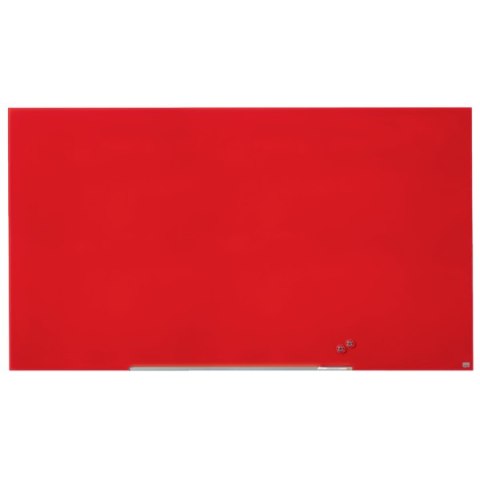 Szklana tablica Nobo Impression Pro 1900x1000mm, czerwona 1905186