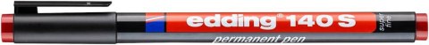 Foliopis 0.3 140S czerw.EDDING końcówka okrągła