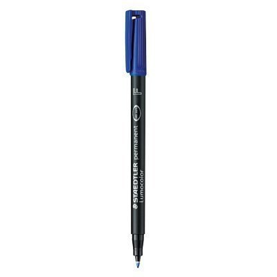 Foliopis Lumocolor, F, wodoodporny, niebieski, Staedtler S 318-3 Foliopis Lumocolor, F, wodoodporny, niebieski, Staedtler S 318-3