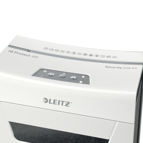 Niszczarka Leitz IQ Protect 4 P5, 4 kartki, 14 l kosz 80940000 Niszczarka Leitz IQ Protect 4 P5, 4 kartki, 14 l kosz 80940000