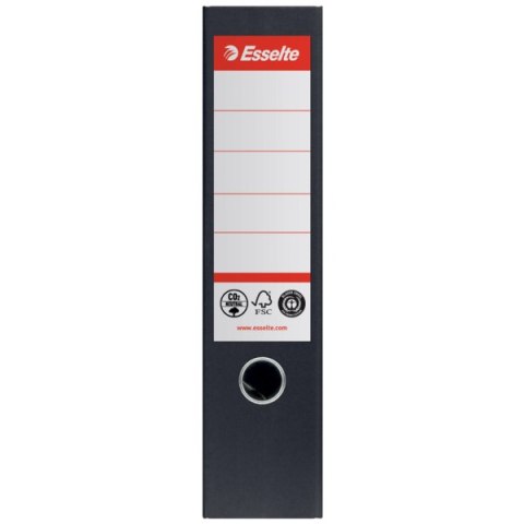 Segregator Esselte No.1 neutralny pod względem emisji CO2, A4, szer. 75 mm, czarny 627569 Segregator Esselte No.1 neutralny pod względem emisji CO2, A4, szer. 75 mm, czarny 627569