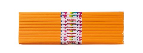 Bibuła marszczona 50x200cm, pomarańczowy, 10 szt., HAPPY COLOR, HA 5020-4