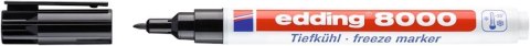 Marker EDDING mrozoodporny 1mm CZARNY CLIP STRIPS 8000/1-CL ED
