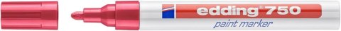 Marker lakierowy 2-4mm 750 czerwony EDDING końcówka okrągła