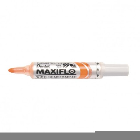 Marker suchościeralny pomarańczowy MWL5MF PENTEL MAXIFLO (z tłoczkiem)