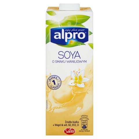 Napój roślinny ALPRO SOJOWE 1L Wanilia Napój roślinny ALPRO SOJOWE 1L Wanilia