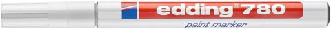 Marker olej.780 0.8 biały EDDING końcówka okrągła