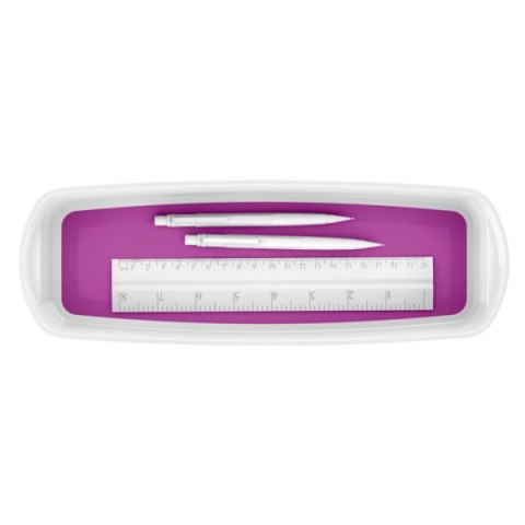 MyBox Organizer podłużny, biało-fioletowy 52581062
