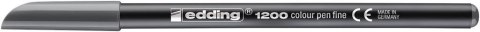 Pisak artystyczny 1mm szary Edding 1200/012