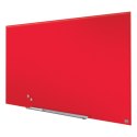 Szklana tablica Nobo Impression Pro 1260x710mm, czerwona