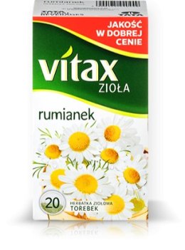 Herbata VITAX RUMIANEK 20t *1,5g ziołowa bez zawieszki