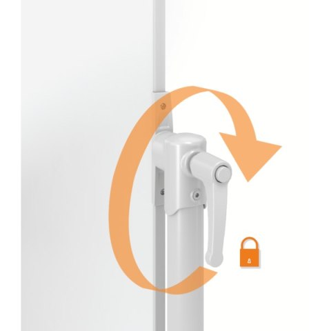 Mobilna tablica ze stali lakierowanej NOBO Classic 150x120 1901031