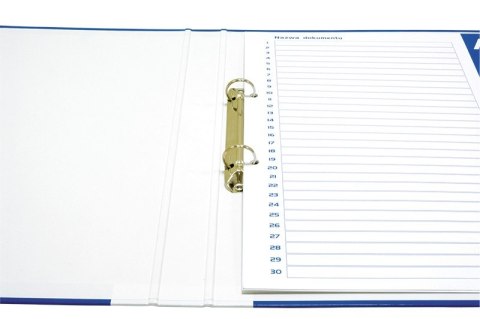 Segregator ringowy do akt osobowych niebieski A4/2R/20mm DONAU 3731011PL-99