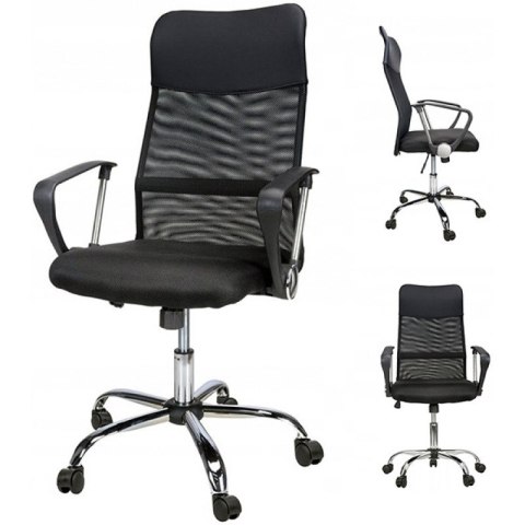 Fotel biurowy CORFU 2 czarny 23023631-05