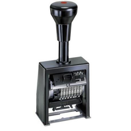 Numerator automatyczny B6 4.5mm/6 REINER REB6 obudowa metal, poduszka czarna