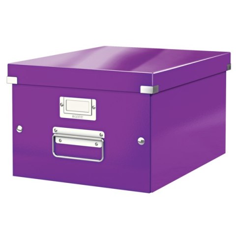 Pudełko LEITZ Click & Store A4 fioletowe 60440062 Pudełko LEITZ Click & Store A4 fioletowe 60440062