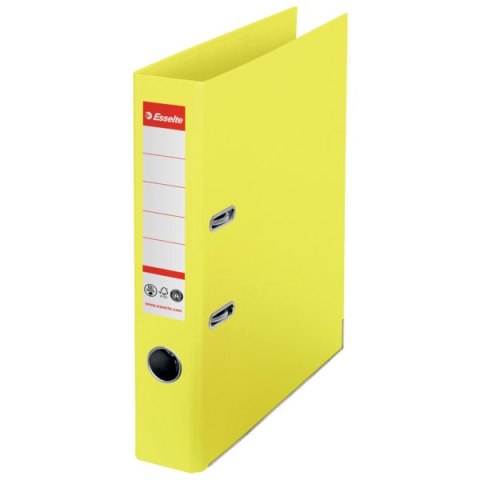 Segregator Esselte No.1 neutralny pod względem emisji CO2, A4, szer. 50 mm, żółty 627573 Segregator Esselte No.1 neutralny pod względem emisji CO2, A4, szer. 50 mm, żółty 627573