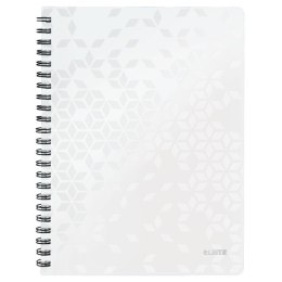 Kołonotatnik w kratkę A4 PP Leitz WOW, biały 46380001 .