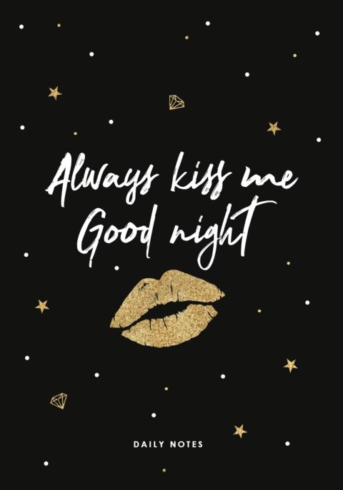 Notes Sketch&note A5 kropkowany 48k kremowy papier Kisses ASTRA, 114020007