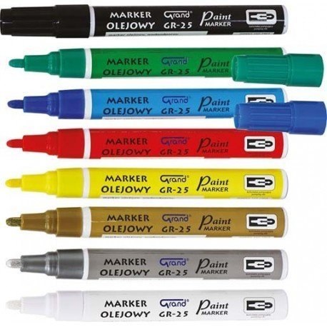 Marker olejowy GRAND GR-25, zielony 160-1967 Marker olejowy GRAND GR-25, zielony 160-1967