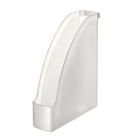 Pojemnik na czasopisma LEITZ PLUS przezroczysty mleczny 70mm 24760003 Pojemnik na czasopisma LEITZ PLUS przezroczysty mleczny 70mm 24760003