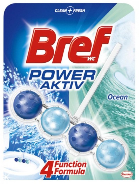 BREF Zawieszka WC POWER AKTIV 50g Ocean kulki 625227 BREF Zawieszka WC POWER AKTIV 50g Ocean kulki 625227