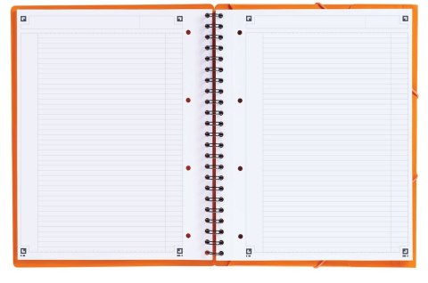 Kołonotatnik A4 80 kartek, linia / tagi, INTERNATIONAL MEETINGBOOK, OXFORD, 100104296
