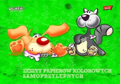 Zeszyt pap.kolor.samoprz.B4 8k UNIPAP