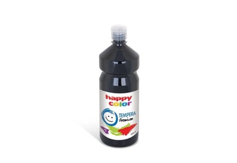 Farba tempera Premium 1000ml, czarny, Happy Color HA 3310 1000-9 Farba tempera Premium 1000ml, czarny, Happy Color HA 3310 1000-9