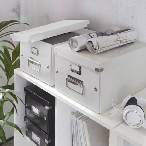 Pudło uniwersalne średnie LEITZ białe 60440001 Pudło uniwersalne średnie LEITZ białe 60440001